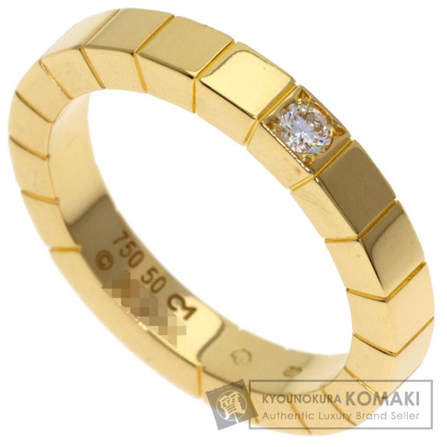 カルティエ CARTIER ラニエール 1P ダイヤモンド #50 リング・指輪 K18イエローゴールド 中古