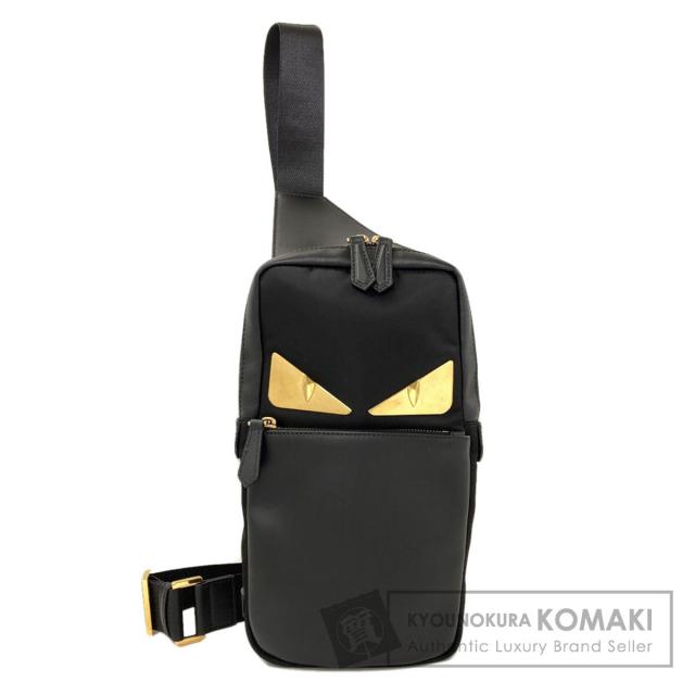 フェンディ FENDI モンスター ボディバッグ ナイロン素材 レディース 