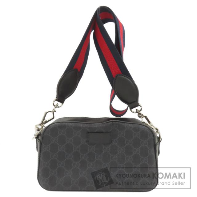 グッチ GUCCI 574886  GGスプリーム  ショルダーバッグ PVC レディース  中古