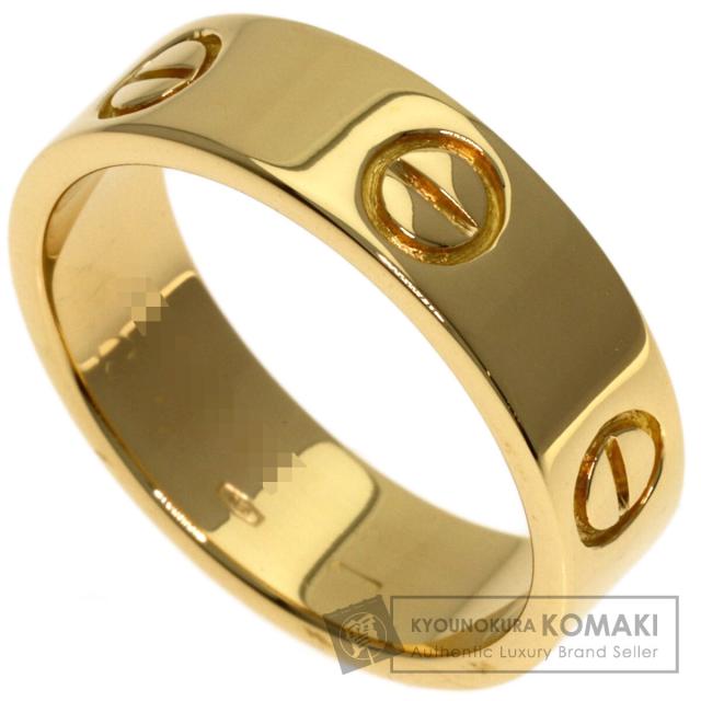 カルティエ CARTIER  ラブリング #57  リング・指輪 K18イエローゴールド レディース  中古