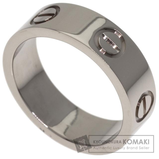 カルティエ CARTIER ラブリング #49 リング・指輪 K18ホワイトゴールド レディース 中古 101,220円