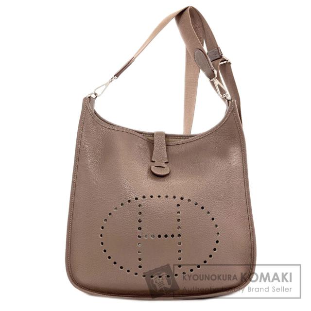 エルメス HERMES  エブリン3 GM エトープ シルバー金具  ショルダーバッグ 中古