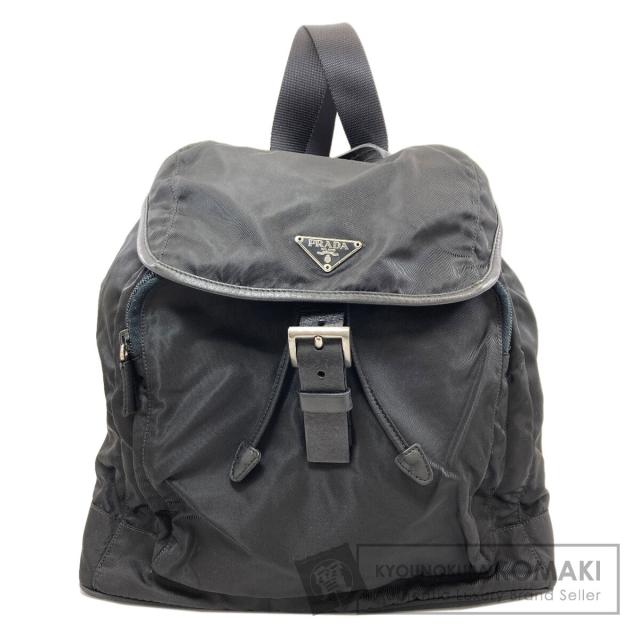 プラダ PRADA ロゴ金具 リュック・デイパック ナイロン素材 レディース 中古