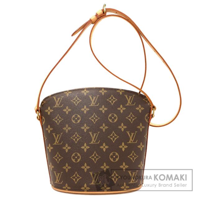 ルイヴィトン LOUIS VUITTON  ドルーオ  ショルダーバッグ モノグラムキャンバス レディース  中古