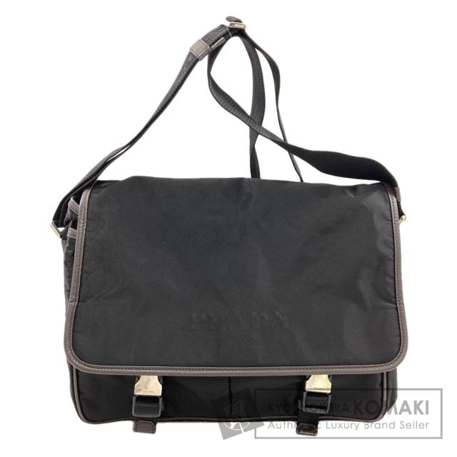 プラダ PRADA  ロゴ金具  ショルダーストラップ ナイロン素材 レディース  中古