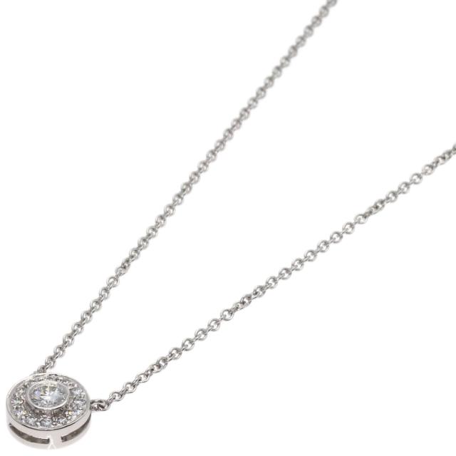 ティファニー TIFFANY&amp;Co.  サークレット ダイヤモンド  ネックレス プラチナPT950 レディース  中古_1