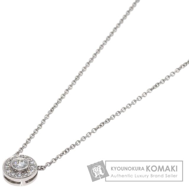 ティファニー TIFFANY&amp;Co.  サークレット ダイヤモンド  ネックレス プラチナPT950 レディース  中古