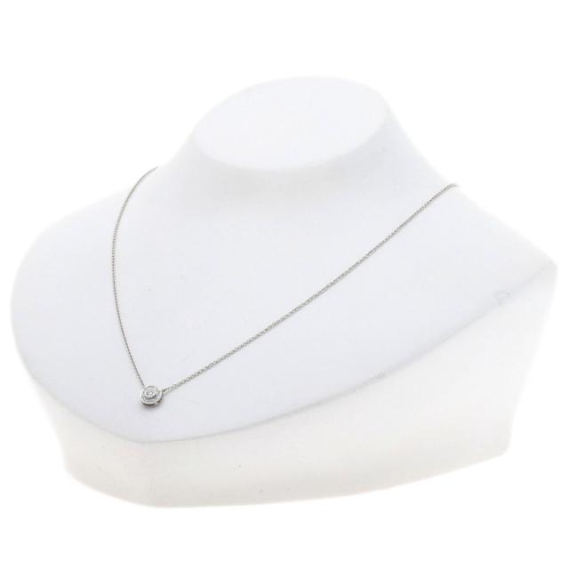ティファニー TIFFANY&amp;Co.  サークレット ダイヤモンド  ネックレス プラチナPT950 レディース  中古_4