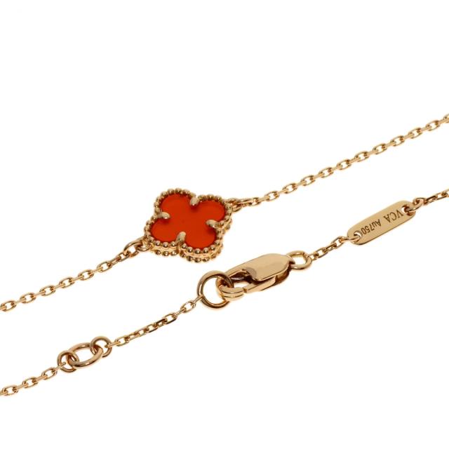 ヴァンクリーフ＆アーペル Van Cleef &amp; Arpels  スウィート アルハンブラ カーネリアン  中古_3