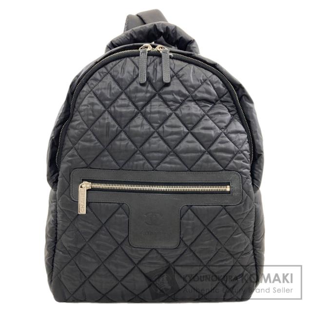 シャネル CHANEL  コココクーン シルバー金具  リュック・デイパック ナイロン素材 中古