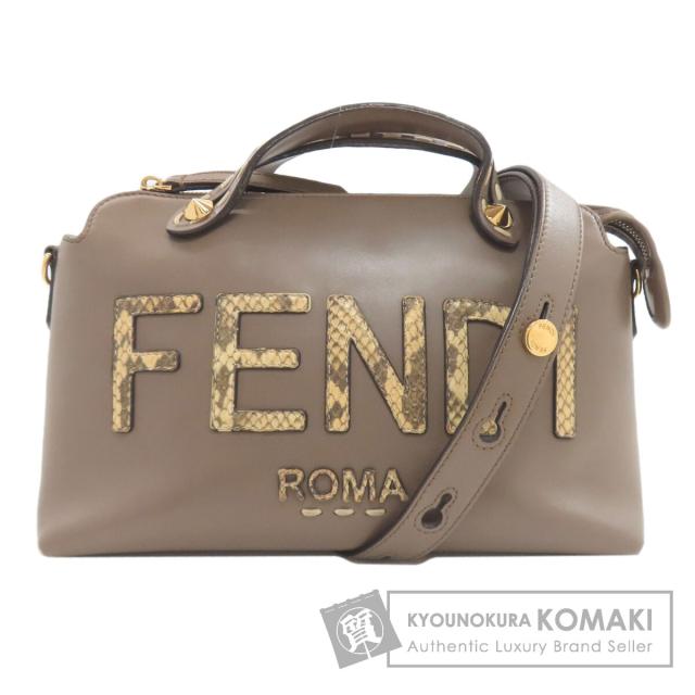 フェンディ FENDI バイザウェイ 2WAY ハンドバッグ カーフ レディース 中古