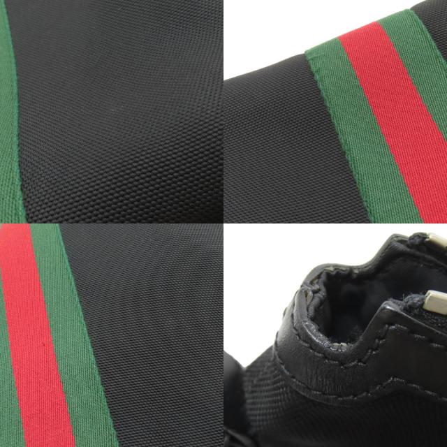 グッチ GUCCI 387111  シェリー酒生産ライン  ショルダーバッグ 帆布 レディース  中古