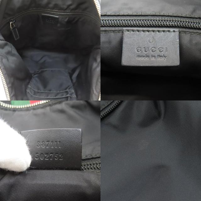 グッチ GUCCI 387111  シェリー酒生産ライン  ショルダーバッグ 帆布 レディース  中古