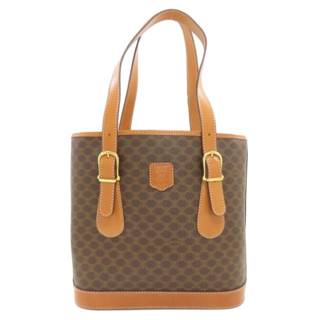 セリーヌ CELINE  マカダム  ハンドバッグ PVC レディース  中古_1
