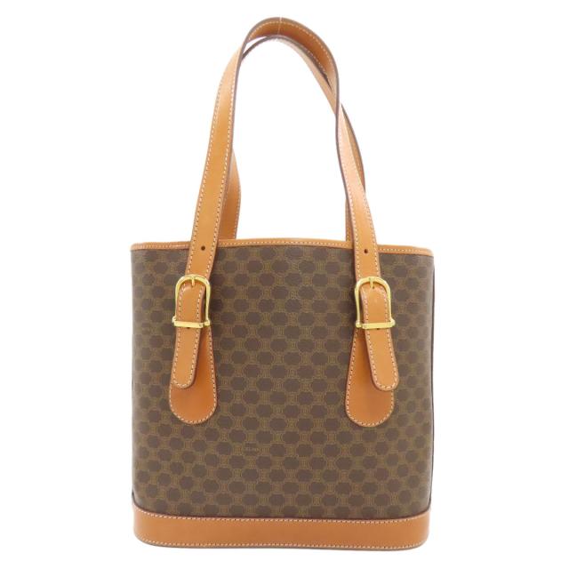 セリーヌ CELINE  マカダム  ハンドバッグ PVC レディース  中古_2