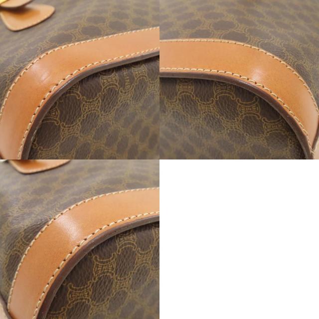 セリーヌ CELINE  マカダム  ハンドバッグ PVC レディース  中古_9