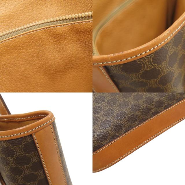 セリーヌ CELINE  マカダム  ハンドバッグ PVC レディース  中古_6