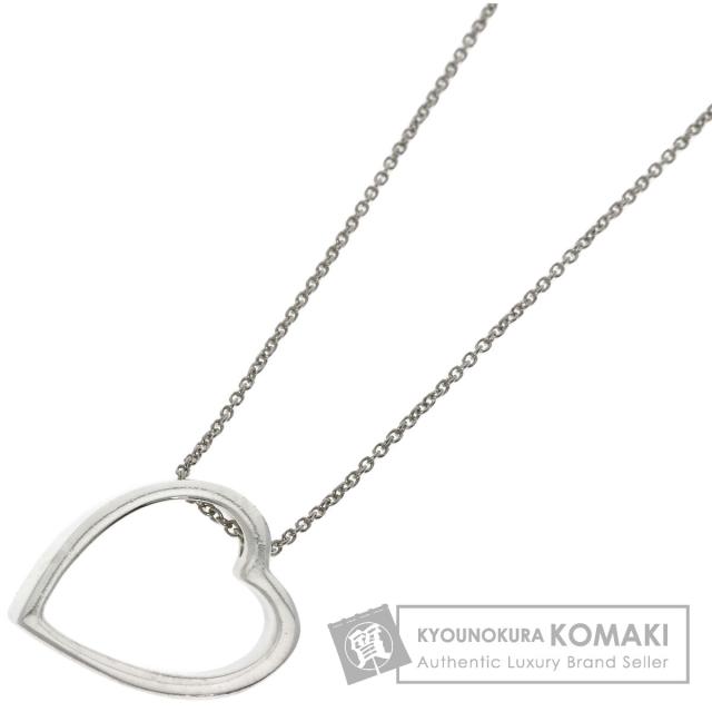 ティファニー TIFFANY&amp;Co.  ジオメトリックハート  ネックレス シルバー レディース  中古