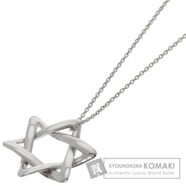 ティファニー TIFFANY&amp;Co.  スターオブダビデ  ネックレス シルバー レディース  中古