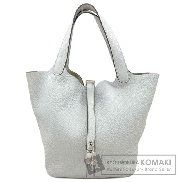 エルメス HERMES ピコタンロックMM シルバー金具 ハンドバッグ トリヨンクレマンス 中古 216,565円