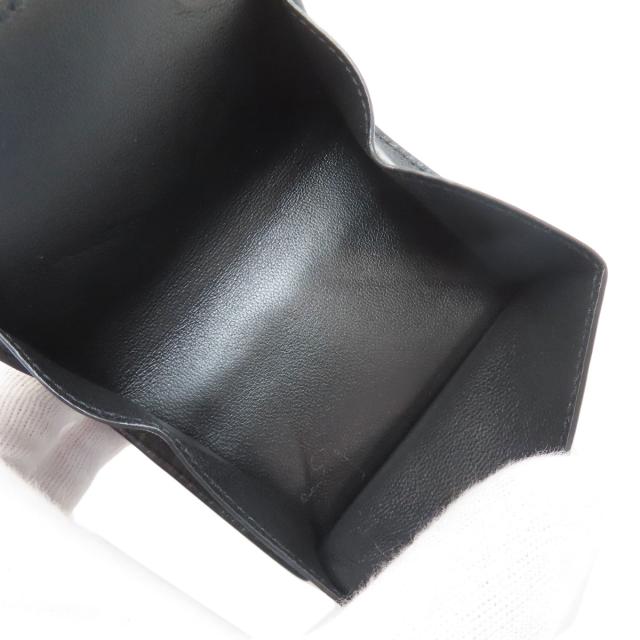 イヴ・サンローラン YVES SAINT LAURENT  Vステッチ カサンドラ  三つ折り財布（小銭入れあり） 中古_4