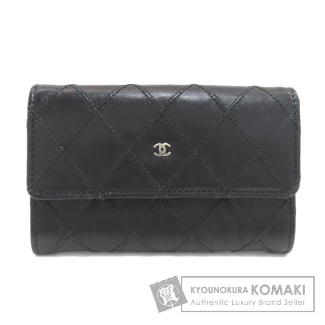 シャネル CHANEL マトラッセ ココマーク カードケース レザー レディース 中古 19,810円