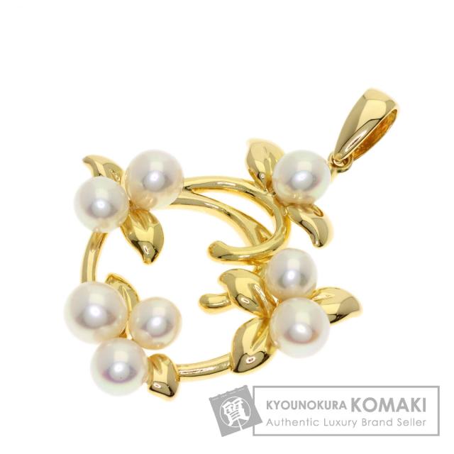 タサキ TASAKI パール 真珠 ペンダントトップ K18イエローゴールド レディース 中古
