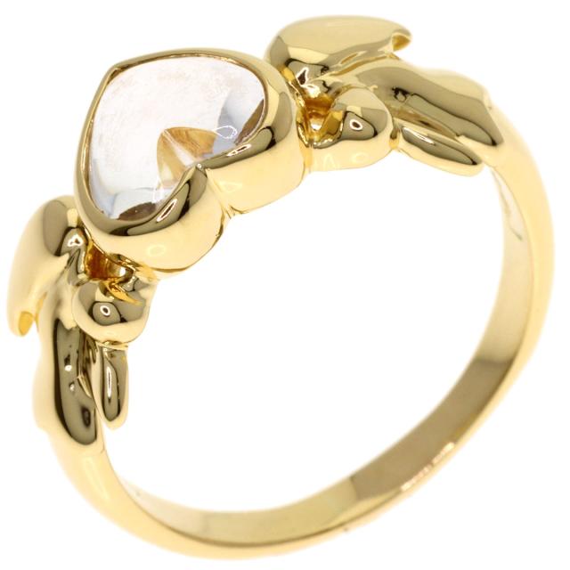 イヴ・サンローラン YVES SAINT LAURENT  ハート カラーストーン  リング・指輪 中古_2