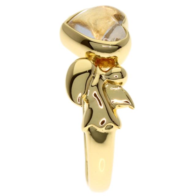 イヴ・サンローラン YVES SAINT LAURENT  ハート カラーストーン  リング・指輪 中古_3