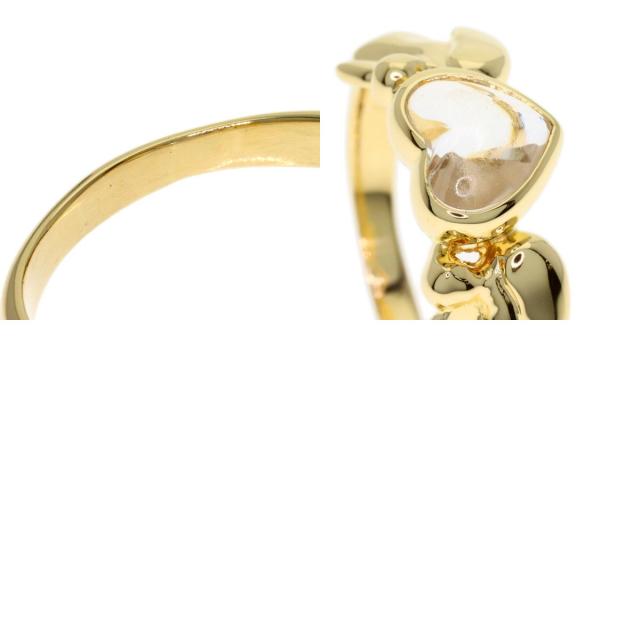 イヴ・サンローラン YVES SAINT LAURENT  ハート カラーストーン  リング・指輪 中古_9