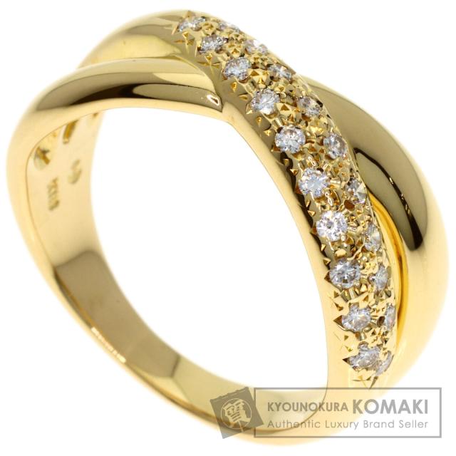 タサキ TASAKI  ダイヤモンド  リング・指輪 K18イエローゴールド レディース  中古