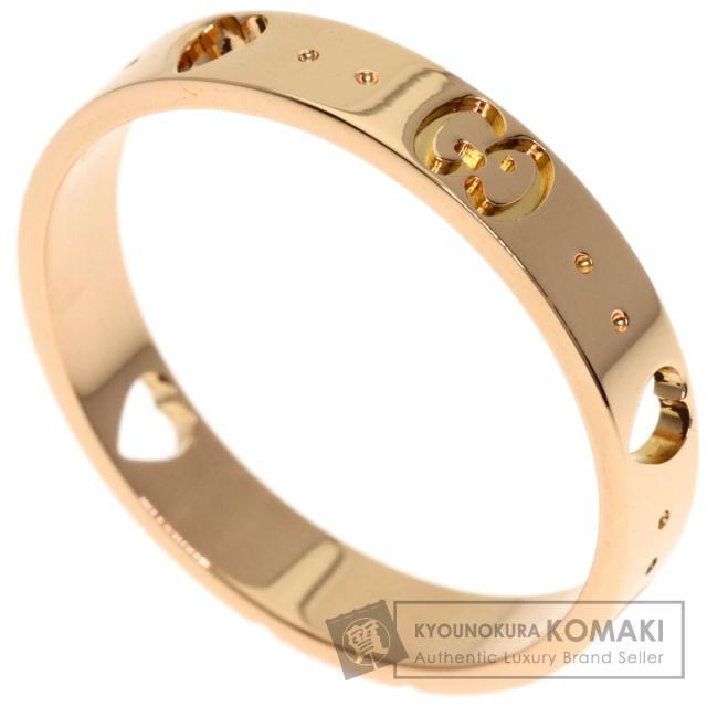 グッチ GUCCI アイコン アモール #21 リング・指輪 K18ピンクゴールド レディース 中古