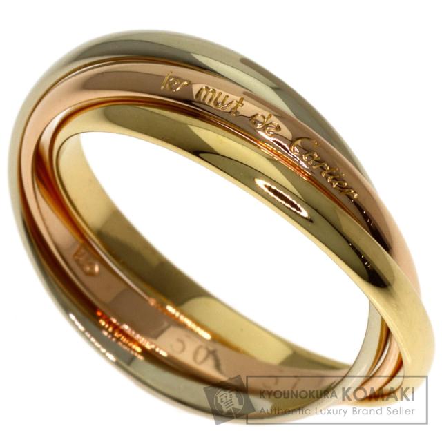カルティエ CARTIER  トリニティ XS #51  リング・指輪 K18イエローゴールド レディース  中古