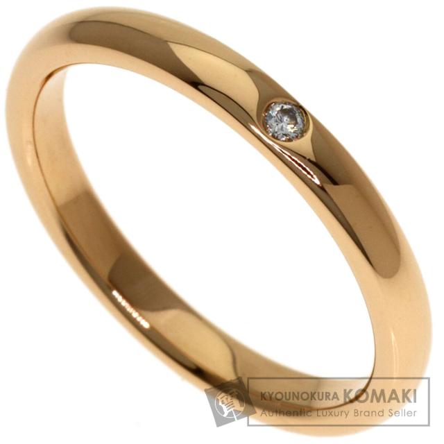 ティファニー TIFFANY&Co. ウェディング 1P ダイヤモンド リング・指輪 K18ピンクゴールド 中古