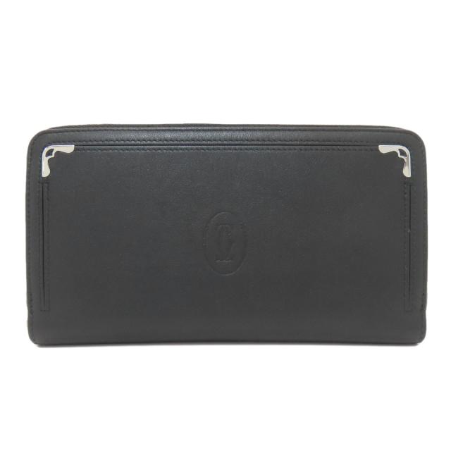 カルティエ CARTIER  マスト ドゥ カルティエ  長財布（小銭入れあり） レザー レディース  中古_1