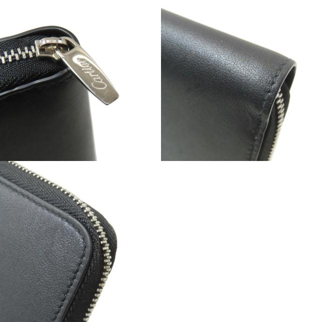 カルティエ CARTIER  マスト ドゥ カルティエ  長財布（小銭入れあり） レザー レディース  中古_9