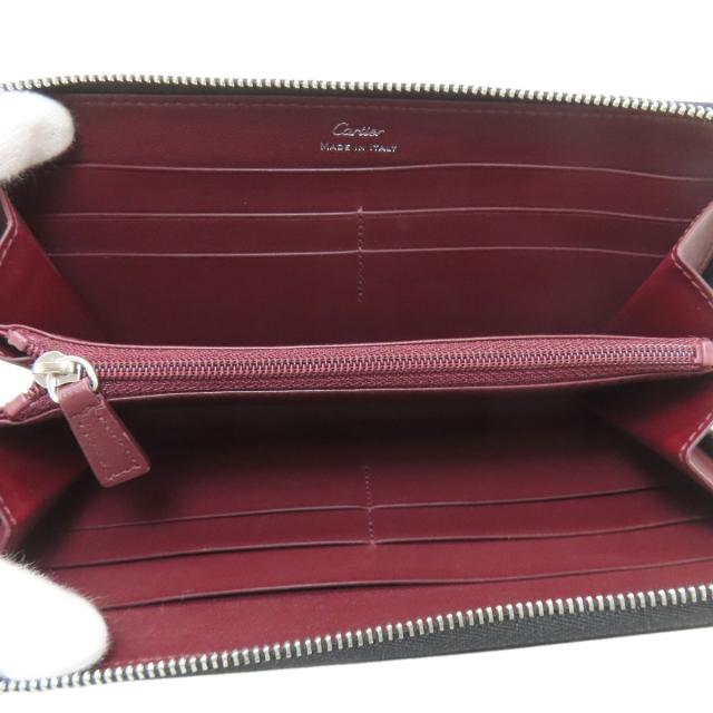 カルティエ CARTIER  マスト ドゥ カルティエ  長財布（小銭入れあり） レザー レディース  中古_4