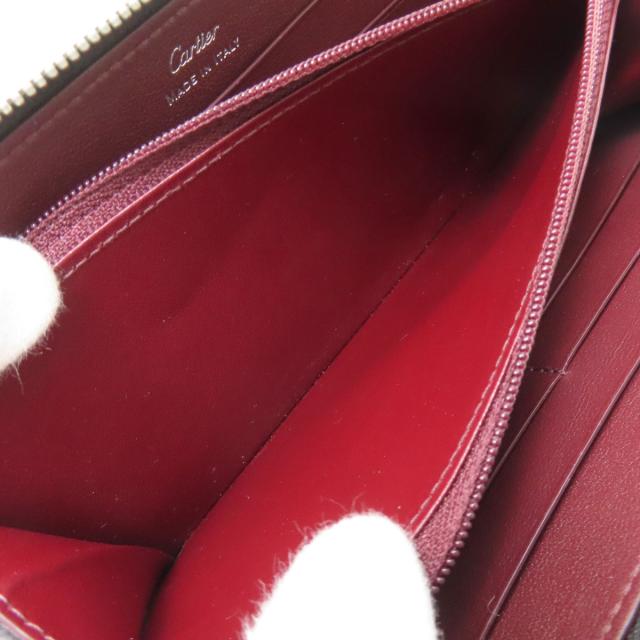 カルティエ CARTIER  マスト ドゥ カルティエ  長財布（小銭入れあり） レザー レディース  中古_5