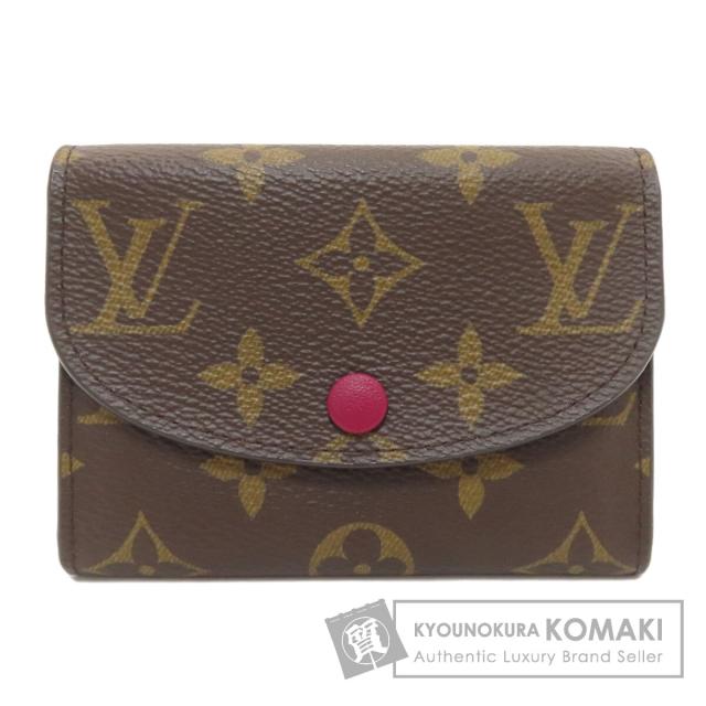 ルイヴィトン LOUIS VUITTON M41939  ポルトモネ・ロザリ  二つ折り財布（小銭入れあり） 中古