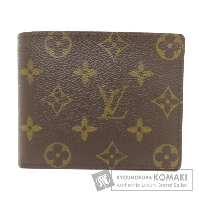 ルイヴィトン LOUIS VUITTON M60026  ポルトフォイユ・フロリン  二つ折り財布（小銭入れあり） 中古