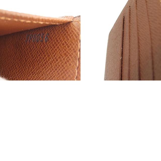 ルイヴィトン LOUIS VUITTON M60026  ポルトフォイユ・フロリン  二つ折り財布（小銭入れあり） 中古_9