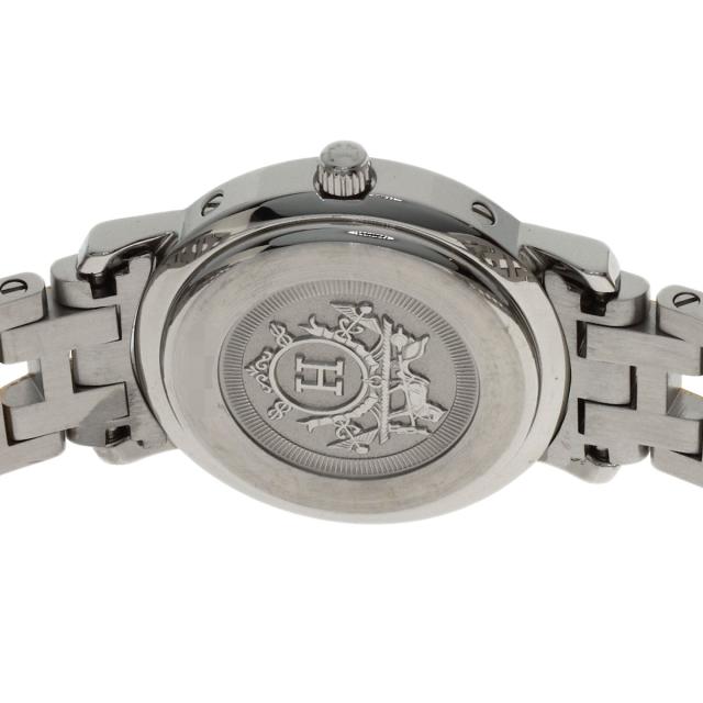 エルメス HERMES CL4.220  クリッパー  腕時計 ステンレススチール SSxGP   レディース  中古_6