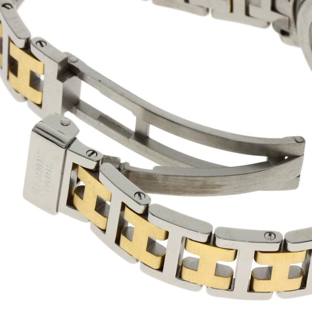 エルメス HERMES CL4.220  クリッパー  腕時計 ステンレススチール SSxGP   レディース  中古_7