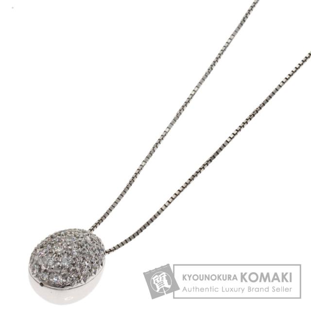タサキ TASAKI  ダイヤモンド  ネックレス K18ホワイトゴールド レディース  中古