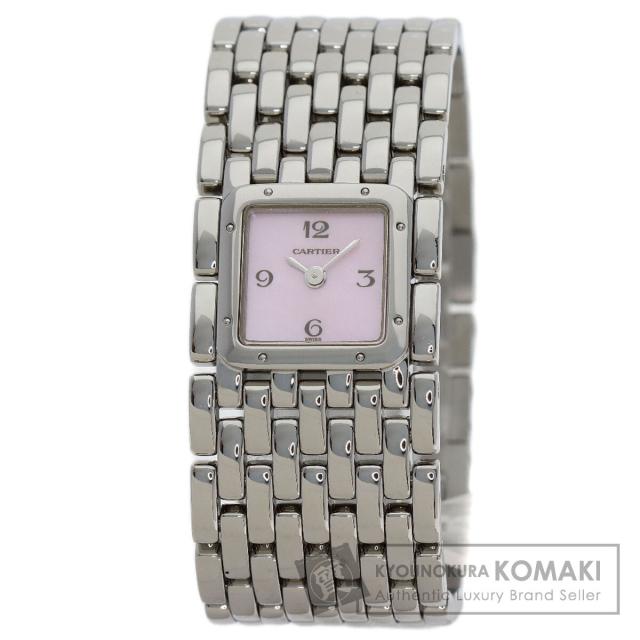 カルティエ CARTIER W61003T9  パンテール リュバン  腕時計 ステンレススチール SS   中古