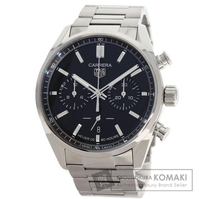 タグホイヤー TAG HEUER CBN2010 カレラ キャリバー ホイヤー 02 腕時計 ステンレススチール SS 中古