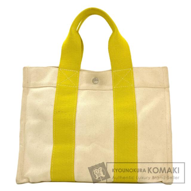 エルメス HERMES  ボラボラPM  ハンドバッグ キャンバス レディース  中古