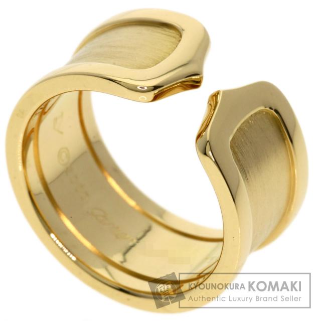 カルティエ CARTIER  C2リング LM #52  リング・指輪 K18イエローゴールド レディース  中古
