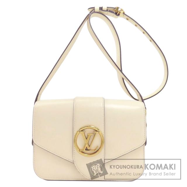 ルイヴィトン LOUIS VUITTON M55950  ポンヌフ  ショルダーバッグ カーフ レディース  中古