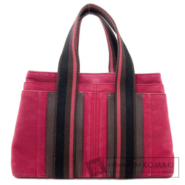 エルメス HERMES トロカホリゾンタルPM ハンドバッグ キャンバス レディース 中古 26,280円